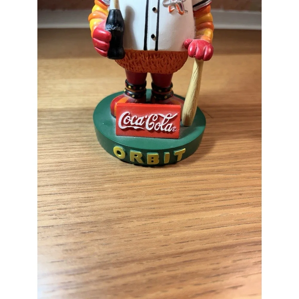 Vintage NIB Albuquerque Isotopes Bobblehead Orbit Coca Cola